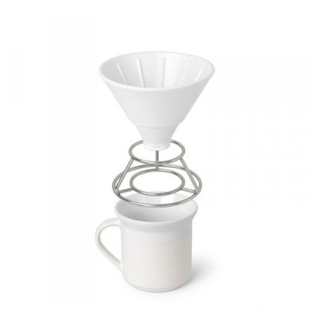 Umbra Perk Drip do kawy z kubkiem, biały 1008117-670