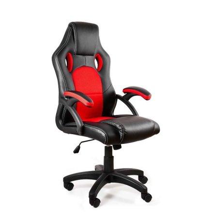 Unique Dynamiq V7 Fotel gamingowy czarny/czerwony Y-2706-4-2