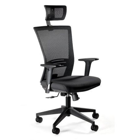 Unique Ergonic Fotel biurowy czarny 1506H