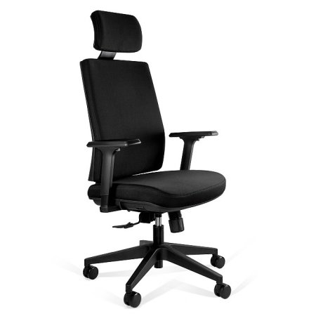 Unique Shell Fotel biurowy czarny KB02-1H