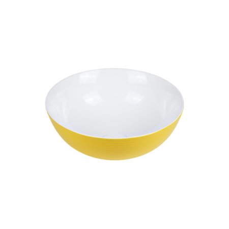 UpTrend Cleo Umywalka nablatowa 38,5 cm żółty połysk/biały połysk UP4004-2-B6+B20