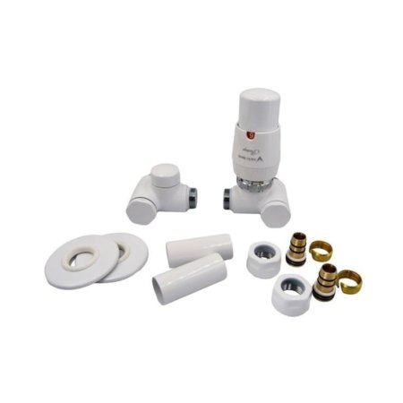 Vario Term INTEGRA All In One Zestaw grzejnikowy kompletny lewy biały AIGS0206CFK/LPEX