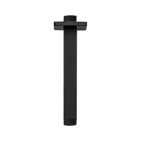 Vedo Square Flat Ramię prysznicowe sufitowe 15 cm czarny mat VSN0152/CZ