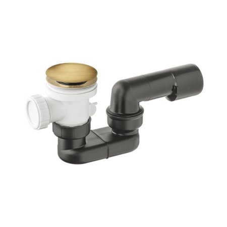 Vedo Syfon do wanny i brodzika 50 mm klik klak brąz antyczny 566C/BR