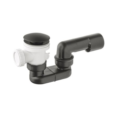 Vedo Syfon do wanny i brodzika 50 mm klik klak czarny mat 566C/CZ