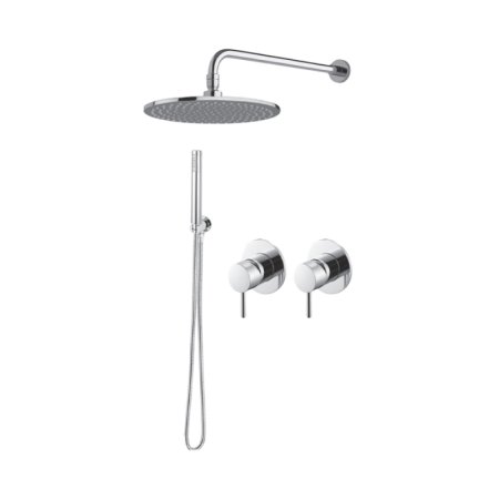 Vema Maira Zestaw prysznicowy podtynkowy z deszczownicą 20 cm chrom MAIZES80