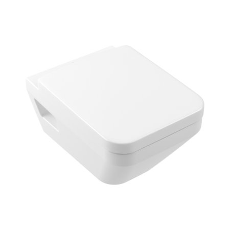 Villeroy & Boch Architectura Zestaw Toaleta WC TwistFlush bez kołnierza + deska wolnoopadająca biały Weiss Alpin 5685CL01
