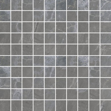 Villeroy & Boch Astoria Mozaika 3,5x3,5 cm rektyfikowana VilbostonePlus, ciemnoszara Dark Grey 2032JR90