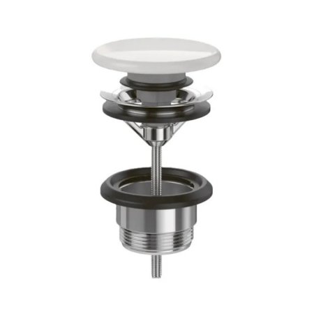 Villeroy & Boch Korek do umywalki klik klak biały Weiss Alpin 8L033401/68170001