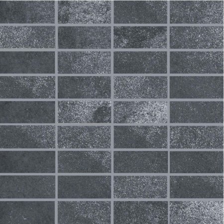 Villeroy & Boch Fire&Ice Mozaika podłogowa 3,3x7,5 cm rektyfikowana, stalowoszara steel grey 2411MT20