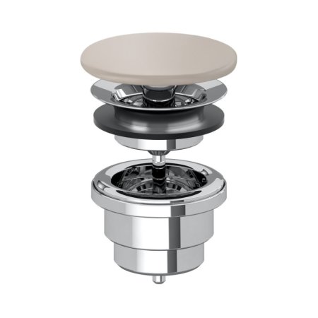 Villeroy & Boch Korek do umywalki bez przelewu Almond z powłoką CeramicPlus 680800AM
