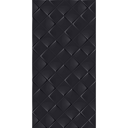 Villeroy & Boch Monochrome Magic Dekor 30x60 cm Ceramicplus, czarny black 1588BL90