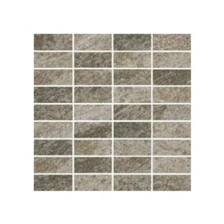 Villeroy & Boch My Earth Mozaika podłogowa 3,3x7,5 cm rektyfikowana Vilbostoneplus, szara grey multicolour 2649RU60
