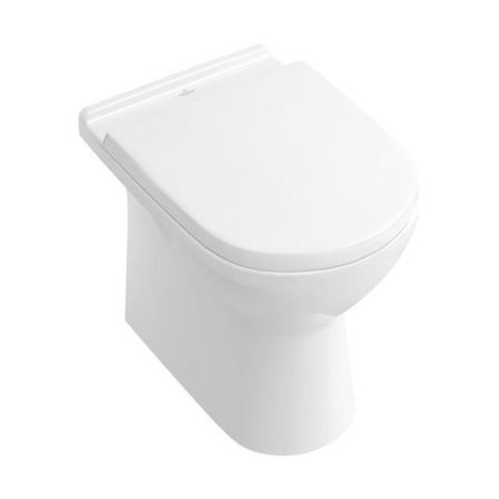 Villeroy & Boch O.Novo Toaleta WC stojąca 36x56 cm lejowa z powłoką CeramicPlus, biała Weiss Alpin 565710R1