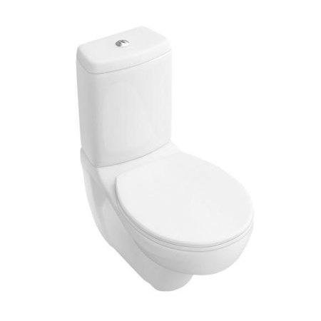 Villeroy & Boch O.Novo Toaleta WC podwieszana kompaktowa 35,5x68 cm lejowa z powłoką CeramicPlus, biała Weiss Alpin 662310R1