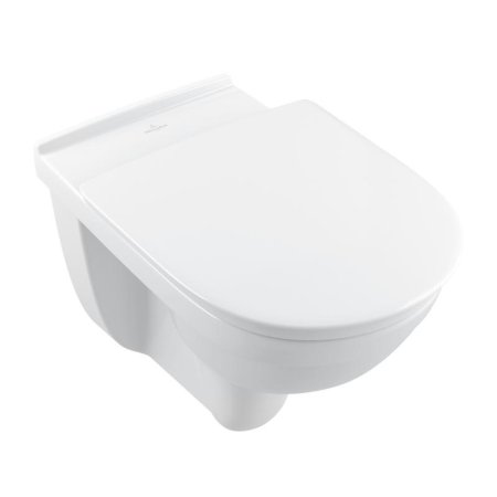 Villeroy & Boch O.Novo Vita Toaleta WC podwieszana 36x59,78 cm lejowa DirectFlush bez kołnierza wewnętrznego, biała Weiss Alpin 4695R001