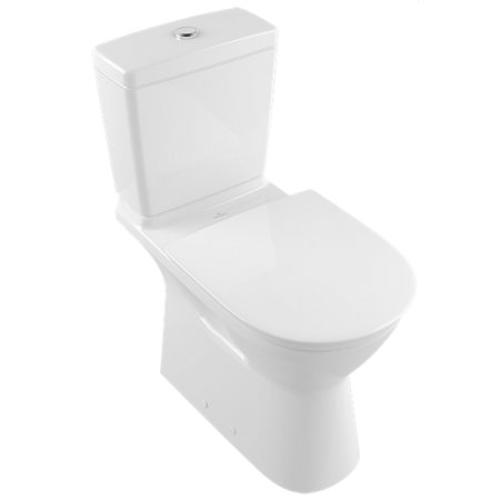 Villeroy & Boch O.Novo Vita Toaleta WC stojąca 36x70 cm lejowa DirectFlush bez kołnierza wewnętrznego, biała Weiss Alpin 4620R001
