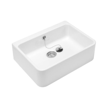 Villeroy & Boch O.Novo Zlew 49,5x17x40 cm z przelewem biały Weiss Alpin 63210001