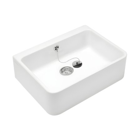 Villeroy & Boch O.Novo Zlew 49,5x17x40 cm z przelewem biały Weiss Alpin 63210001