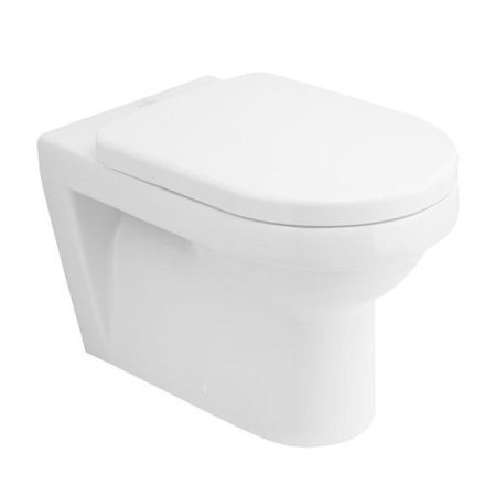 Villeroy & Boch Architectura Toaleta WC stojąca 37x56 cm lejowa, z powłoką CeramicPlus, biała Weiss Alpin 567610R1