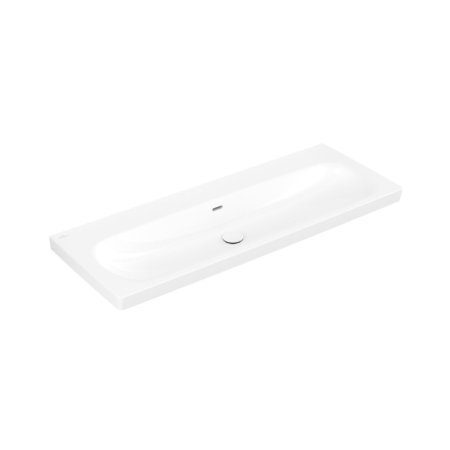 Villeroy & Boch Skyla Umywalka meblowa 120x46 cm bez otworu na baterie z przelewem biały Weiss Alpin 5A51C601