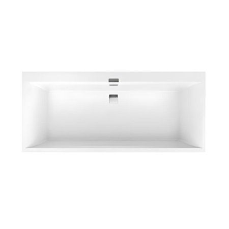 Villeroy & Boch Squaro Edge 12 Duo Wanna prostokątna 160x75 cm biała Weiss Alpin UBQ160SQE2DV-01