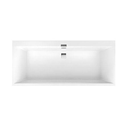 Villeroy & Boch Squaro Edge 12 Duo Wanna prostokątna 170x75 cm biała Weiss Alpin UBQ170SQE2DV-01