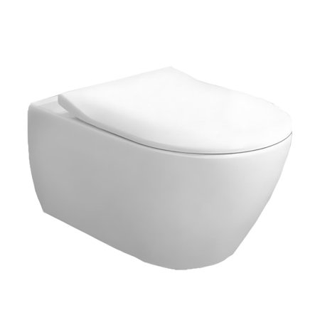 Villeroy & Boch Subway 2.0 Combi Pack Zestaw Toaleta WC podwieszana Ceramicplus DirectFlush z deską wolnoopadającą biała 5614R2R1