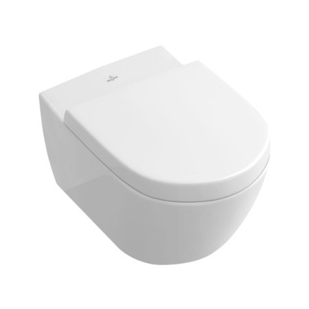 Villeroy & Boch Subway 2.0 Toaleta WC podwieszana 56x37 cm DirectFlush bez kołnierza z powłoką CeramicPlus biała Weiss Alpin 5614R0R1