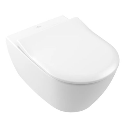 Villeroy & Boch Subway 2.0 Toaleta WC bez kołnierza biały mat z powłoką CeramicPlus 5614R0RW