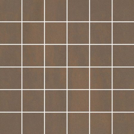 Villeroy & Boch Unit Four Mozaika podłogowa 5x5 cm rektyfikowana Vilbostoneplus, ciemnobrązowa dark brown 2363CT80