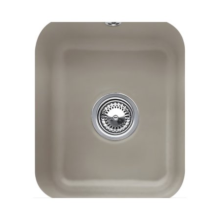 Villeroy&Boch Cisterna 45 Zlewozmywak ceramiczny jednokomorowy CeramicPlus 37x43,5 cm jasnobrązowy drewniany Timber 670401TR