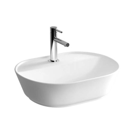 Vitra Geo Umywalka nablatowa 54,5x43 cm biała 7428B003-0041