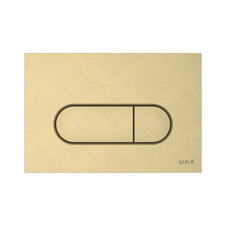 Vitra Root R Przycisk WC złoty szczotkowany 740-2225