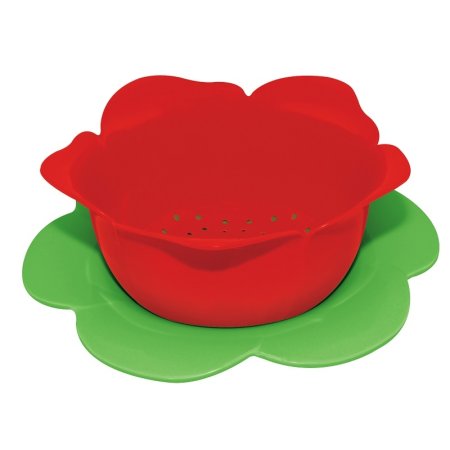 Zak Designs Durszlak 16,5 cm, czerwony/zielony 1576-A850