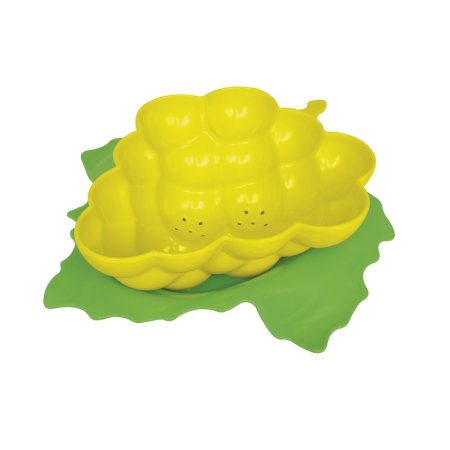 Zak Designs Durszlak 26x26x8,5 cm, żółty/zielony 2296-A850