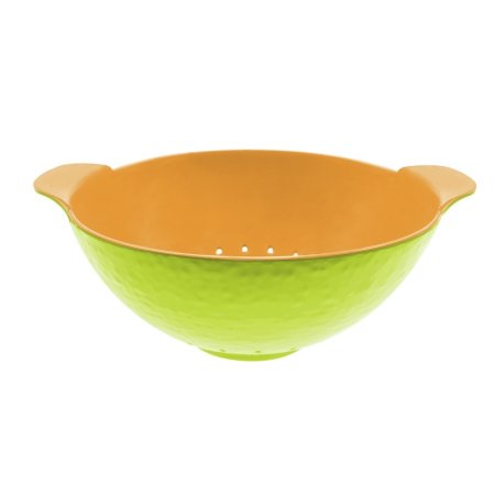 Zak Designs Durszlak 27x27x17 cm, pomarańczowy/zielony 2257-9980