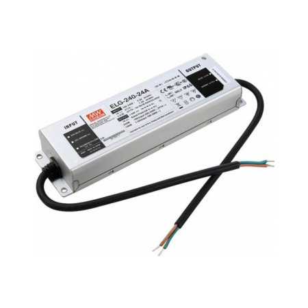 ZoomLED Mean Well Zasilacz wodoszczelny do opraw LED Aqu & Garden XLG 24 V 10 A 240 W 5903714983827