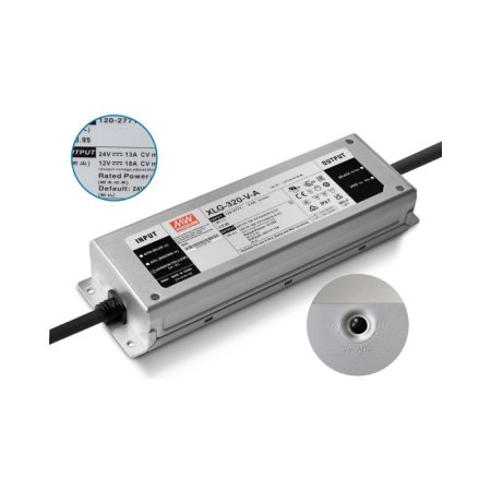 ZoomLED Mean Well Zasilacz wodoszczelny do opraw LED Aqu & Garden XLG 24 V 312 W 13 A / 12 V 216 W 18 A 5906124000351
