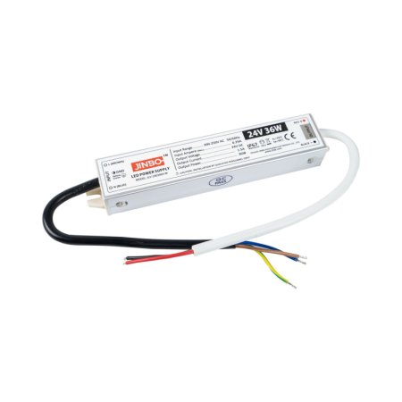 ZoomLED Zasilacz IP67 do taśmy LED 24 V 1.5 A 36 W JPV-35-24 / 5906124000771