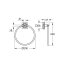 Grohe Spa Allure Wieszak na ręcznik chrom 40339001 - zdjęcie 2