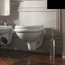Kerasan Retro Miska WC wisząca 52x38 cm, czarna 101504 - zdjęcie 4