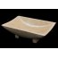 Hansa Stone KOTAKA WHITE umywalka nablatowa 50 x 30 x 16 (HS014) - zdjęcie 1