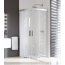 Huppe Design Pure Kabina prysznicowa, drzwi suwane - 120/80/200/50 srebrny matowy Szkło przezroczyste 8P3030.087.321 - zdjęcie 1