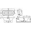 Villeroy & Boch My Nature Wanna owalna 190x80 , do zabudowy - Star white UBA190NAT7V96 - zdjęcie 3