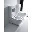 Kerasan Flo miska WC + spłuczka stojąca, biały 3116+2481 - zdjęcie 1
