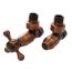 Schlosser Elegant Style zestaw grzejnikowy kątowy antyczna miedź bez drewna GW M22x1,5 x GW 1/2 Stal 604800030 - zdjęcie 1