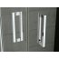 Ronal Sanswiss Top-Line Kabina prysznicowa narożna z drzwiami otwieranymi na zewnątrz 70x190 cm drzwi prawe, profile srebrny mat szkło przezroczyste TED2D07000107 - zdjęcie 7