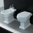 Art Ceram Hermitage Miska WC stojąca 36x55 cm, biała EE01 / HEV00201;00 - zdjęcie 3