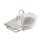 Globo Paestum Reling do umywalki 90 cm, chrom PAPC56 - zdjęcie 1